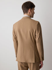 Slim Fit Peachy Camel Suit Blazer rw&co Exclusive Sale Price