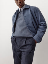 Striped Tapered-Leg Pleated Dress Pant rw&co Special Promo Price