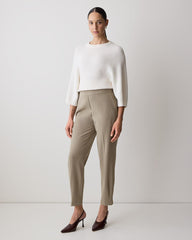 Mid-Rise Tapered-Leg Flowy Jogger Pant rw&co Limited Time Discount