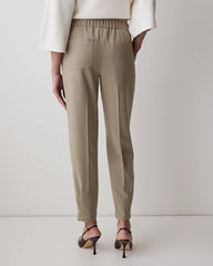 Mid-Rise Tapered-Leg Flowy Jogger Pant rw&co Limited Time Discount