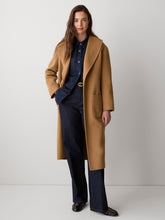 Double Face Long Coat with Belt rw&co Limited Time Discount