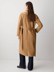 Double Face Long Coat with Belt rw&co Limited Time Discount