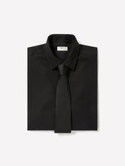 Slim Fit Knit-Like Dress Shirt rw&co On Sale