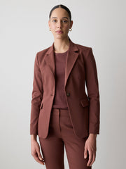 Limitless One-Button Fitted Blazer rw&co Limited Time Discount