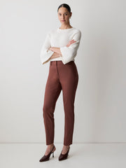 Limitless Mid-Rise Slim-Leg Curvy Pant rw&co Exclusive Sale Price