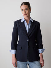 Navy Hourglass Blazer rw&co Exclusive Sale Price