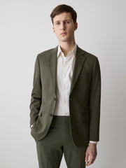 Slim Fit Dark Green Suit Blazer rw&co Special Promo Price