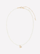 Pearl Necklace with Heart Pendant rw&co Great Value Deal