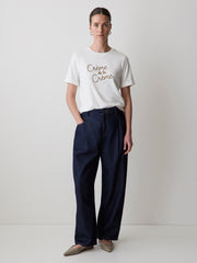 Organic Cotton Short-Sleeve Crew-Neck Tee rw&co Special Promo Price