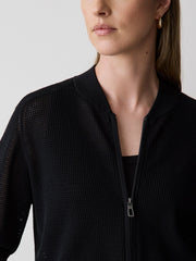 Mesh Bomber Jacket rw&co Great Value Deal