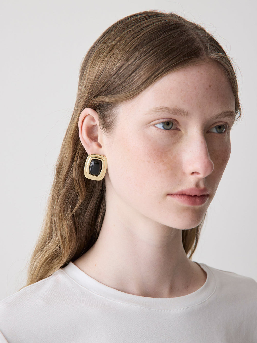 Earrings with Semi-Precious Stones rw&co On Sale