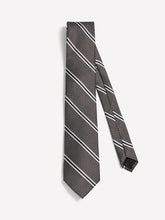 Striped Brown Regular Tie rw&co Special Offer