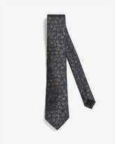Regular Tie with Floral and Striped Pattern rw&co Great Value Deal