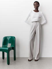 High-Rise Wide-Leg Pant rw&co Great Value Deal