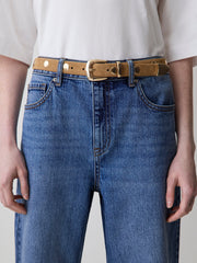 Studded Suede Belt rw&co Great Value Deal