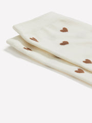 Crew Socks with Tiny Hearts rw&co Exclusive Sale Price