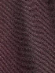 Elbow-Sleeve Crew-Neck Ribbed Tee rw&co Great Value Deal
