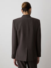 Relaxed-Fit One-Button Blazer rw&co Great Value Deal