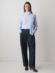 High-Rise Barrel Jeans rw&co On Sale