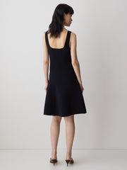 Sleeveless Square-Neck Mini Dress rw&co Special Offer
