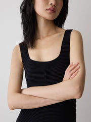 Sleeveless Square-Neck Mini Dress rw&co Special Offer