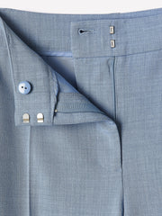 Light Blue Mid-Rise Flare-Leg Pant rw&co Special Offer