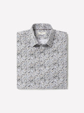 Slim-Fit Dress Shirt with Floral Pattern rw&co On Sale