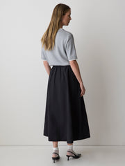 High-Rise A-Line Midi Skirt rw&co Exclusive Sale Price