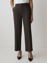 Mid-Rise Straight-Leg Cropped Pant rw&co On Sale
