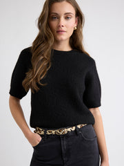 Leather Belt with Leopard Print rw&co Exclusive Sale Price