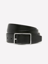 Black and Brown Reversible Leather Belt rw&co Limited Time Discount