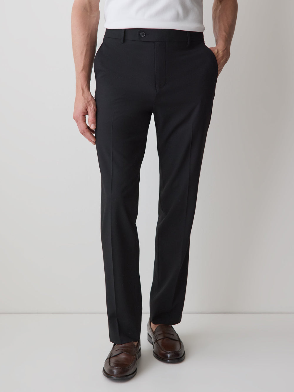 Tailored-Fit Essential Pant rw&co Great Value Deal
