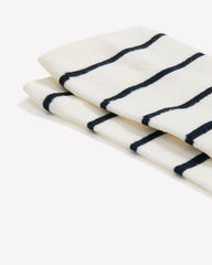 Crew Socks with Stripes rw&co Exclusive Sale Price