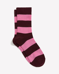 Crew Socks with Stripes rw&co Exclusive Sale Price