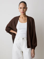 Long-Sleeve Cape Cardigan rw&co Limited Time Discount