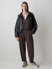 Barrel-Leg Lounge Pant rw&co On Sale