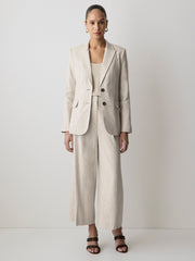 Linen-Blend Blazer rw&co Great Value Deal