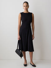 Sleeveless Crew-Neck Midi Dress with Knot Detail rw&co Exclusive Sale Price