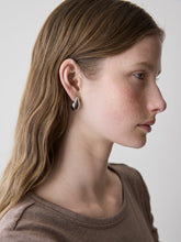 Silver and Golden Sculptural Earrings - 2 Pairs rw&co Special Promo Price