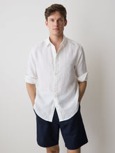 Long-Sleeve Woven Linen Shirt rw&co Special Offer