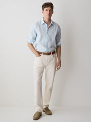 Long-Sleeve Linen Shirt rw&co On Sale