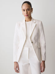 Limitless One-Button Fitted Blazer rw&co On Sale