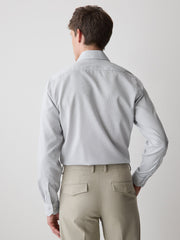 Slim-Fit Dress Shirt with Geo Floral Pattern rw&co Great Value Deal