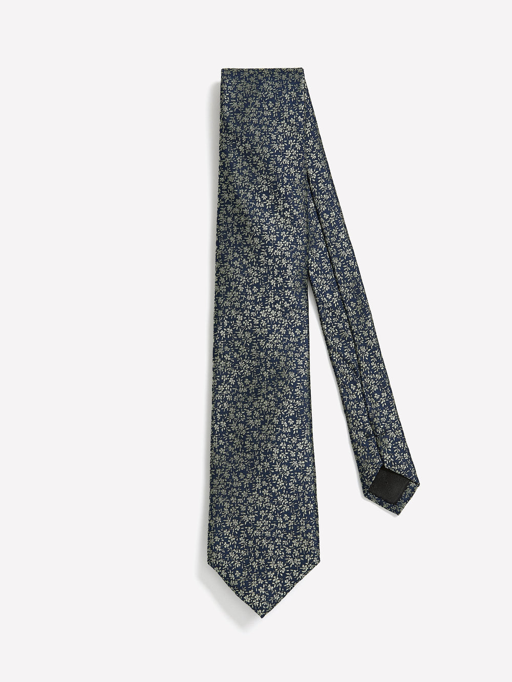 Blue Regular Tie with Floral Pattern rw&co Exclusive Sale Price
