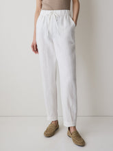 Linen Mid-Rise Tapered-Leg Jogger Pant rw&co Exclusive Sale Price