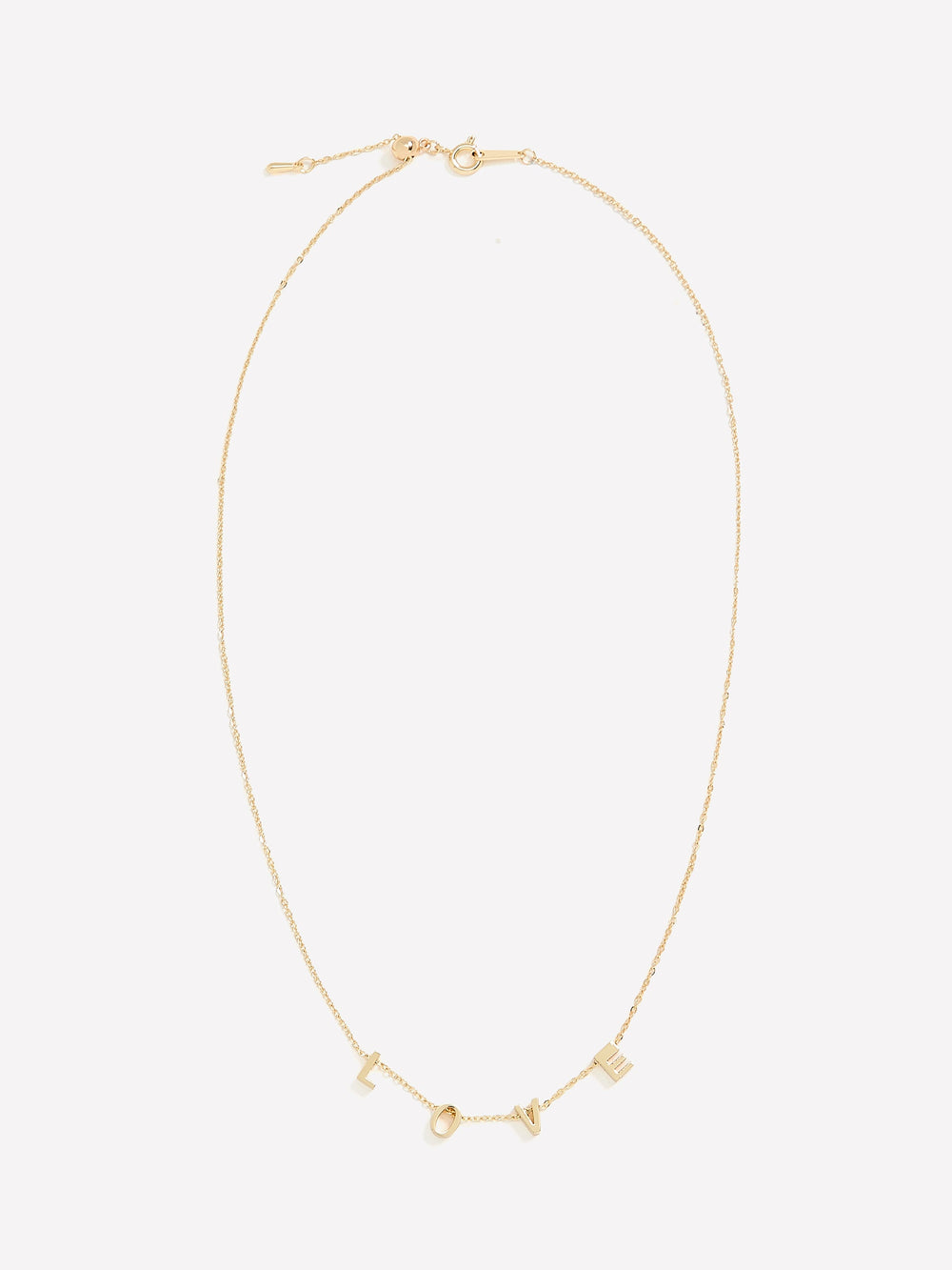 LOVE Necklace rw&co On Sale