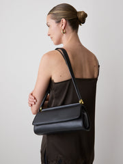 Faux Leather Shoulder Bag rw&co Great Value Deal