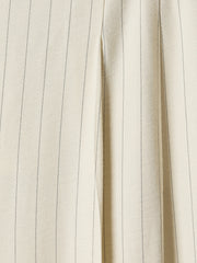 Striped High-Rise Wide-Leg Fluid Pant rw&co Special Offer