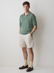 Linen-Blend Shorts rw&co Special Offer