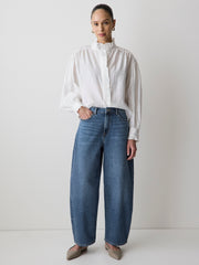 High-Rise Barrel Jeans rw&co Special Promo Price